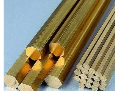 фото Шестигранник латунный ЛС-59-1 №10