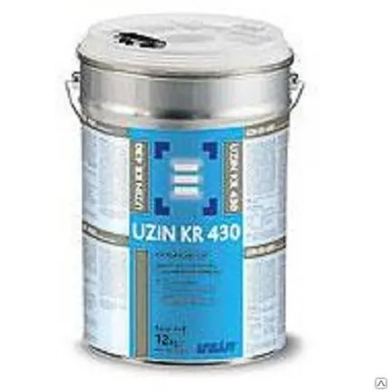 Фото №0 2-х компонентный полиуретановый клей для резиновых покрытий 12кг