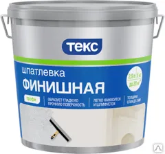 фото Шпатлевка латексная ТЕКС для гипсокартона Профи 1,5кг (финишная)