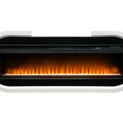 Фото №0 Каминокомплект Soho под Vision 60 белый с черным + Royal Flame Vision 60 LOG Led