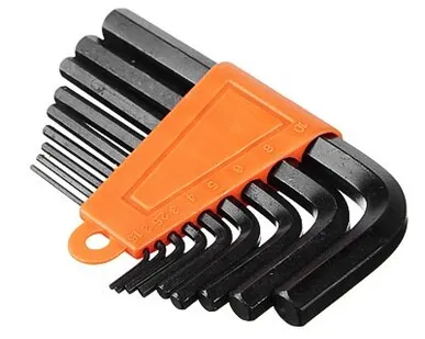 фото Набор ключей шестигранников 1,5-10мм,9шт.(011) ЕРМАК /657-011/