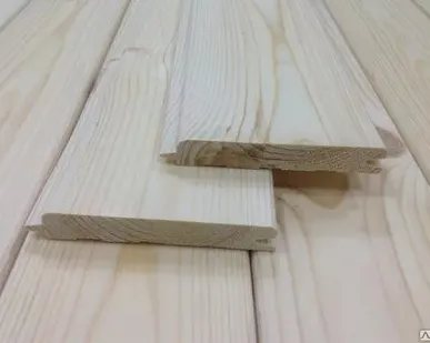 фото Вагонка из липы, лиственницы, осины и сосны