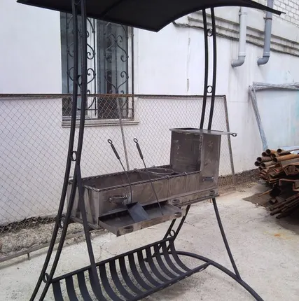 Фото №0 Мангал кованый