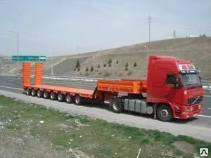 Фото №0 Аренда низкорамного трала 99393-В37 7 метров  37 тонн