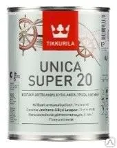 фото Лак алкидный UNICA SUPER EP 20 полуматовый 0,9 л Tikkurila