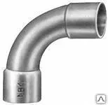 фото Отвод (угол) медный двухраструбный ДУ (внутр) 29мм w02047