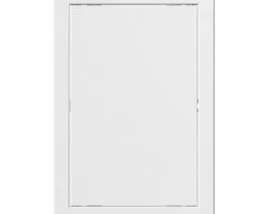 фото Лючок ревизионный пластиковый, нажимной 218*318мм с фланцем 196*296 Л2030