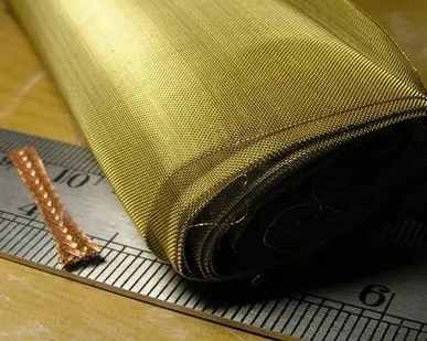 фото Сетка латунная яч. 0,1х0,1-100х100 из проволоки 0,01-3мм