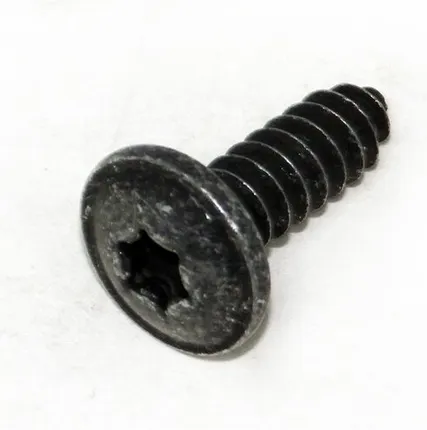 Фото №0 Саморез пепельницы 3,6х10,5 п/круг. крест , черный DIN 968