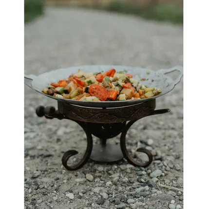 Фото №0 Подставка под садж «Узорная» с черпаком для угля