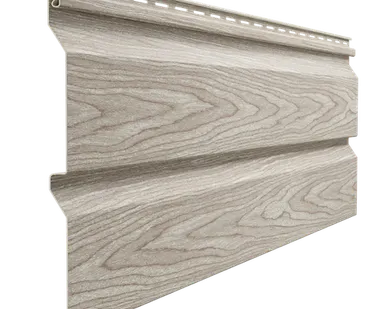 фото Сайдинг Docke Корабельный брус D5D Орех Деке LUX под дерево