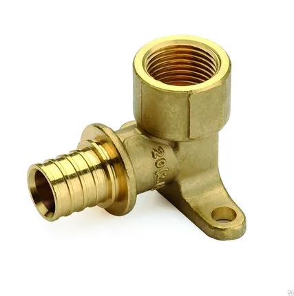 Фото №0 Угольник настенный с креплением 20хRp 1/2" Stout