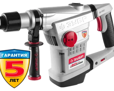 фото Перфоратор SDS-max Зубр ЗПМ-40-1250 ЭВК