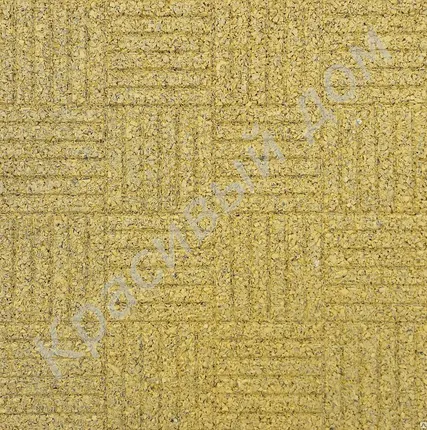 Фото №0 Резиновая плитка для пандусов с рифленой поверхностью, 300х300х10мм, желтая