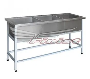 фото Ванна моечная ВМЭ-3 (1900х600х860)