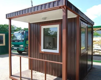 фото Пост охраны 2,5х2,5х2,5 м (стандарт)