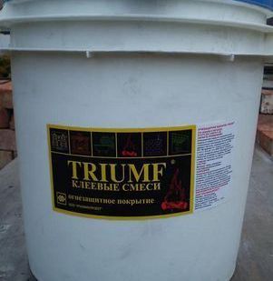 фото Покрытие огнезащитное Triumf (Триумф)