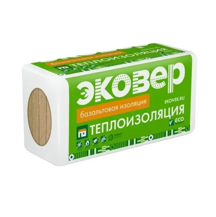 Фото №0 Базальтовый утеплитель Эковер Стандарт 60кг/м3 (50*600*1000) 12шт. 7,2м2 (0,36м3)