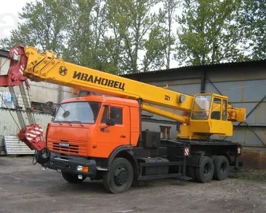фото Аренда автокрана 32 тн