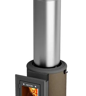 фото Печь для бани ТМФ Скоропарка III Inox