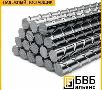 фото Арматура В500С 10 мм ГОСТ Р 52544-2006 прутки / бухта