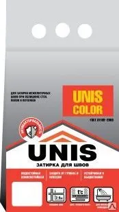 фото Затирка "Юнис" в ассортименте
