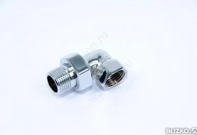 фото Smart, Американка Угловая Хром Вн 1/2"