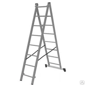 Фото №0 Двухсекционная лестница inforce 2х8 л-02-08