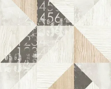 фото Керамогранит Lasselsberger Ceramics Шервуд многоцветный геометрия 6046-0391 45*45 см