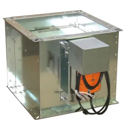 Фото №0 Клапаны огнезадерживающие прямоугольные КПС с эл.механич. приводом (VKT)