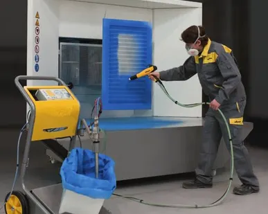 фото Порошковая покраска