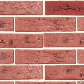Фото №0 Камень декор. гипс. Под Кирпич 210х50мм, 332 корич., Касавага (0,5м2/уп)