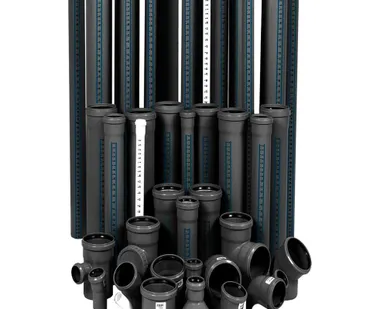 фото Труба полипропиленовая ДУ 15 - 400мм для горячего и холодного водоснабжения