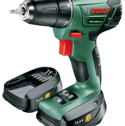 Фото №0 Шуруповерт Bosch PSR 1440 LI-2 2 аккумулятора