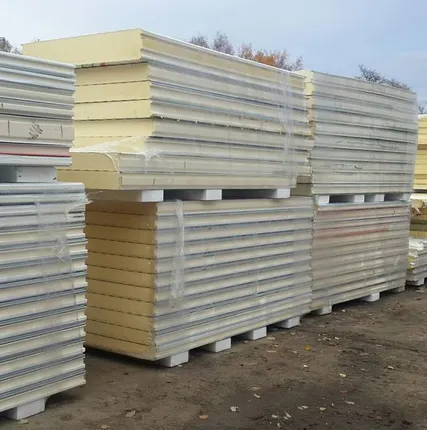 Фото №0 Сендвичные панели Пенополиуретан 180 (2ой сорт)