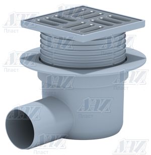 фото Трап АНИ 10*10 50 горизон сухой затвор TQ5602