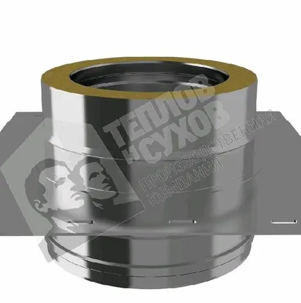 Фото №0 Площадка монтажная ПМТ-Р с хомутом AISI 316 0,5 мм / AISI 304 130/190