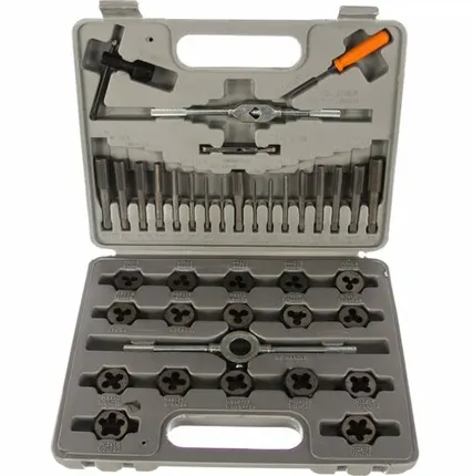 Фото №0 Набор метчиков и плашек Sparta М3 - М12,40 предметов