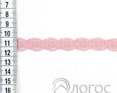 фото Кружево стрейч 15мм ASK-23, И, сиреневый