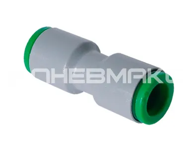 фото T031000  - Фитинг - соединитель цанговый из технополимера под трубку 10мм