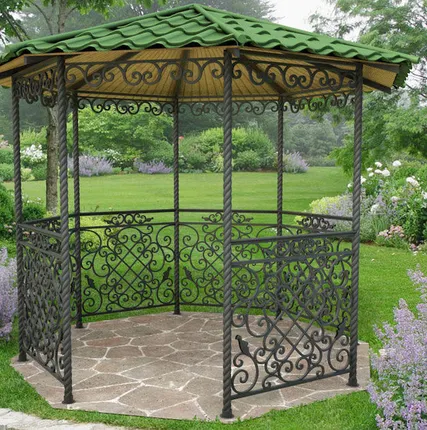 Фото №0 Кованая беседка №1