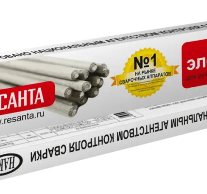 Фото №0 Электроды РЕСАНТА МР-3 ф2 1кг 030256