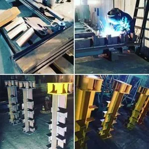 Фото №3 Металлоконструкции: закладные детали, нестандартные конструкции из металла. Гиб до 10мм , рубка до 25 мм, сварка и резка.