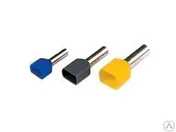 фото Двойные опрессуемые гильзы с изоляцией, 2х0.75 -8mm(500)