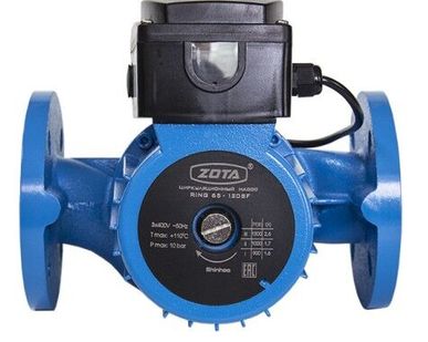 фото Насос циркуляционный ZOTA RING 65-120SF (3 скорости) 400V, 3-фазный, напор 12 м, расход 330 л\мин