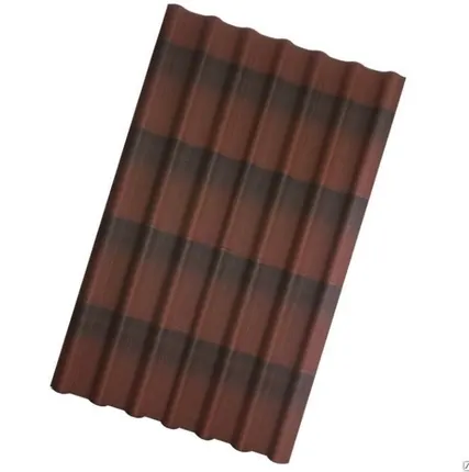 Фото №0 Ондулин Черепица Коричневый 0,96*1,95 м