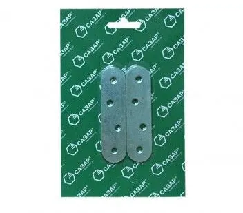 фото Пластина крепежная ПК-100 цинк 2шт (СКИН) Сазар