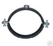 фото Металлический хомут с резиновым профилем и гайкой 3/8&quot;(16-20) М8