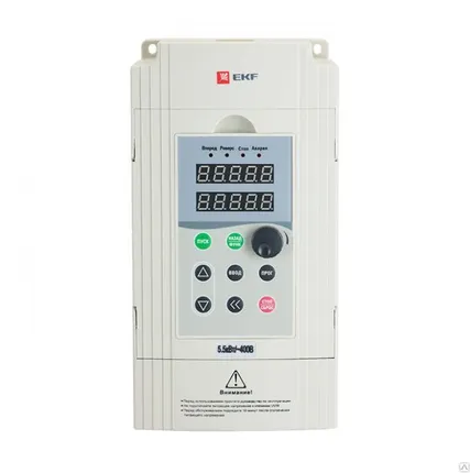 Фото №0 Преобразователь частоты 5,5/7,5кВт 3х400В VECTOR-100 EKF