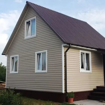 Фото №0 Каркасный дом 6х6